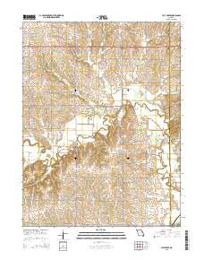 Flat Creek 2015 topographic map thumbnail