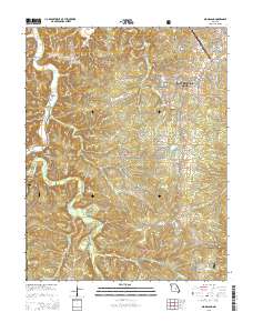 Bloodland 2015 topographic map thumbnail