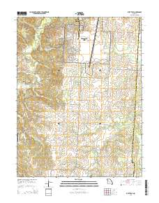 Burtville 2015 topographic map thumbnail