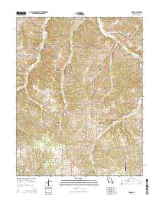 Tunas 2015 topographic map thumbnail