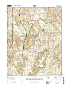 Worland 2014 topographic map thumbnail