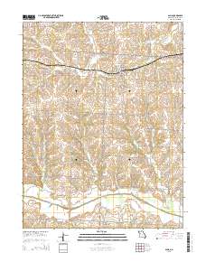 Alma 2015 topographic map thumbnail