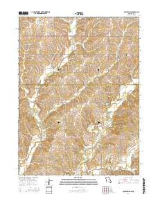 Blockton SE 2014 topographic map thumbnail
