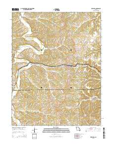 Freeburg 2015 topographic map thumbnail