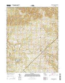 French Village 2015 topographic map thumbnail
