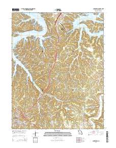 Camdenton 2015 topographic map thumbnail