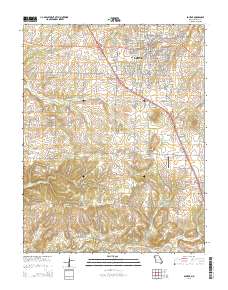 Bolivar 2015 topographic map thumbnail