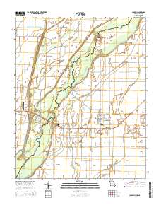 Cardwell 2015 topographic map thumbnail