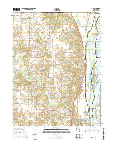 Canton 2015 topographic map thumbnail