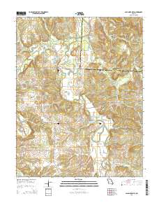 Caplinger Mills 2015 topographic map thumbnail