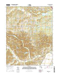 Defiance 2015 topographic map thumbnail