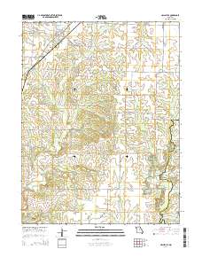 Hallsville 2014 topographic map thumbnail