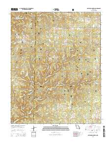 Dyestone Mountain 2015 topographic map thumbnail