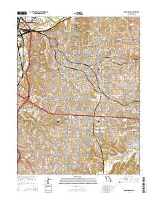 Independence 2015 topographic map thumbnail