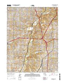 Grandview 2015 topographic map thumbnail
