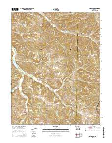 Conns Creek 2015 topographic map thumbnail
