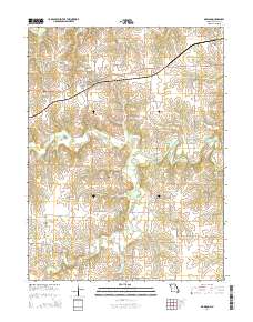 Madison 2014 topographic map thumbnail