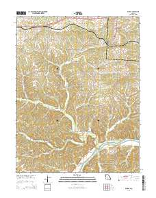 Eugene 2015 topographic map thumbnail