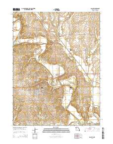 Gallatin 2015 topographic map thumbnail