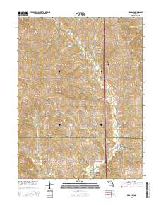 Dearborn 2014 topographic map thumbnail