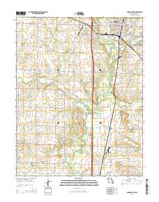 Lamar South 2015 topographic map thumbnail