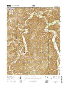 Maramec Spring 2015 topographic map thumbnail