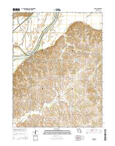 Miami 2015 topographic map thumbnail