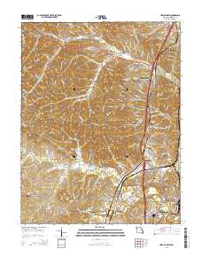 Herculaneum 2015 topographic map thumbnail