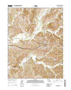 Huntsville 2014 topographic map thumbnail