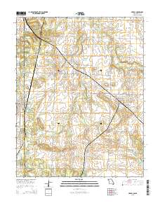 Liberal 2015 topographic map thumbnail