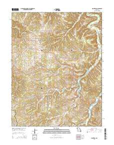Montreal 2015 topographic map thumbnail