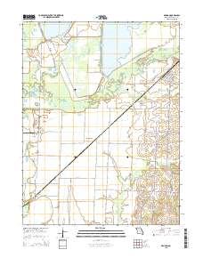 Mendon 2015 topographic map thumbnail