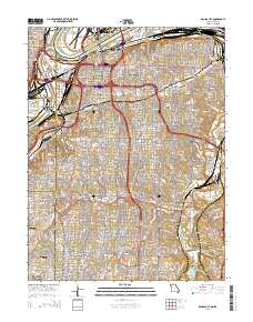 Kansas City 2015 topographic map thumbnail