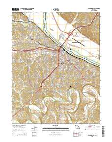 Jefferson City 2015 topographic map thumbnail