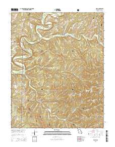 Hilda 2015 topographic map thumbnail
