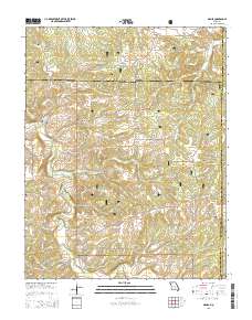 Manes 2015 topographic map thumbnail
