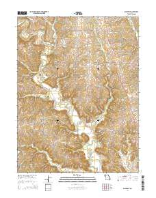 Knoxville 2014 topographic map thumbnail