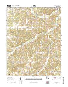 Mansfield NE 2015 topographic map thumbnail