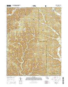 Midridge 2015 topographic map thumbnail
