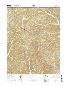 Proctor Creek 2015 topographic map thumbnail