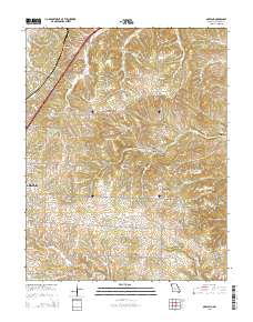 Oakland 2015 topographic map thumbnail