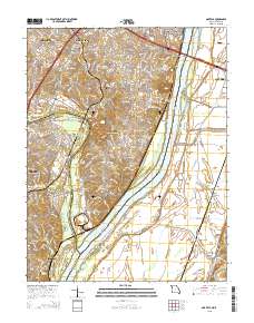 Oakville 2015 topographic map thumbnail