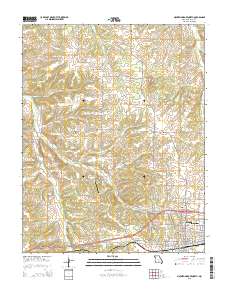 Mountain Grove North 2015 topographic map thumbnail