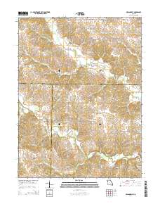 Nelsonville 2014 topographic map thumbnail