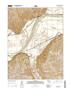 Missouri City 2015 topographic map thumbnail