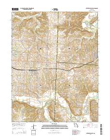 Otterville West 2014 topographic map thumbnail