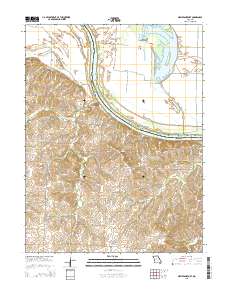 New Frankfort 2015 topographic map thumbnail