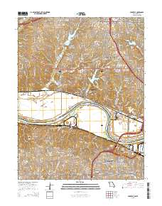 Parkville 2015 topographic map thumbnail