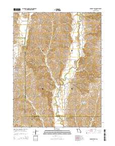 Parnell East 2014 topographic map thumbnail