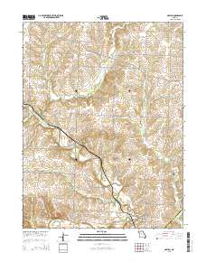 Napton 2015 topographic map thumbnail